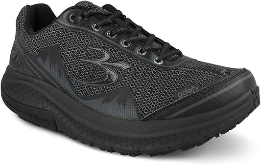 G-DEFY Mighty Walk Men’s Orthopedic Walking Shoe | VersoShock Technology for Pain Associated with Running | Prolonged Standing | Arch Support | Diabetic Shoes | Wide Shoes | Free Custom Orthotic