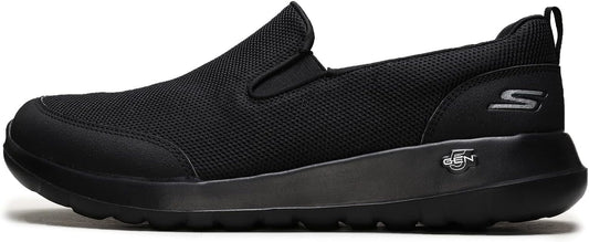 Skechers Men's Go Max Clinched-Athletic Mesh Double Gore Slip on Walking Shoe